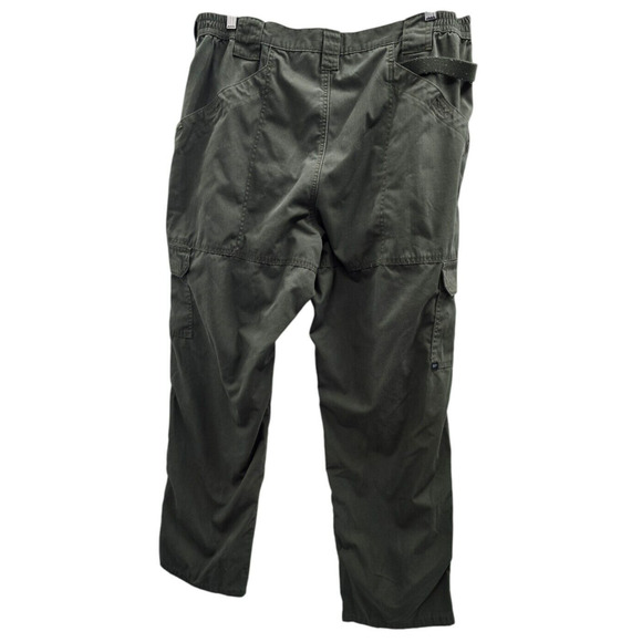 5.11 Tactical Pants 42 x 32 Green Cargo Teflon - Picture 4 of 15